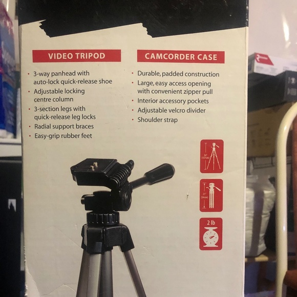 Optex Camcorder Tripod Kit - Picture 3 of 12